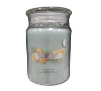 CRWP Wickford & Co Sage & Citrus 18oz Glass Jar Candle with crwp Card.