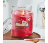 CRWP Wickford & Co Scented Candle 18oz Warm Apple & Cinnamon with crwp Card.