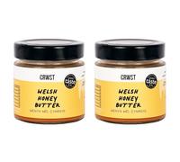 Crwst Welsh Sea Salted Caramel | Gluten-Free, Made with Real Dairy, Luxuriously Smooth Spread for Baking & Treats | Perfect for Gifting or Indulgence (Welsh Honey Butter)