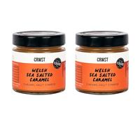 Crwst Welsh Sea Salted Caramel | Gluten-Free, Made with Real Dairy, Luxuriously Smooth Spread for Baking & Treats | Perfect for Gifting or Indulgence (Welsh Sea Salted Caramel)