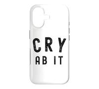 Cry About It Meme CRY AB IT Meme Meaning Whine Case for iPhone 17
