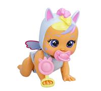 Cry Babies Crawling Jenna, Interactive Crawling Doll Jenna Cat Really and Plays Realistic Baby Sounds Cries Real Tears When She Loses the Pacifier, Toy for Girls and Children +18 Months