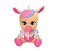 Cry Babies Day Care Jenna, Nurturing doll Jenna, Wears a Day Care Outfit and Comes with 3 Accessories, She Cries Real Tears, Toy for Kids Age 18 Month and up