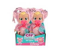 Cry Babies Disney Angel Tiny Cuddles Plush Baby Doll Cries Real Tears Soft Cuddly Doll Inspired By Disney Lilo and Stitch Toy For Kids Age 3 Years and Up
