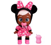 Cry Babies Disney Nurturing Baby Doll Inspired by Minnie Mouse Dressed Up in The Iconic Pink Dress and Cries Real Tears for Kids Age 18 Months a