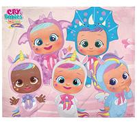 Cry Babies Dolls Super Soft and Cuddly Plush Fleece Throw Blanket