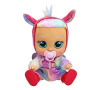 CRY BABIES Dressy Fantasy Hannah Age 3+ | Interactive Doll that cries Real tears with Hair to Style, Clothes to Wear and Accessories - Toy and Gift for Boys and Girls