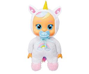 Cry Babies Goodnight Dreamy - Interactive Soft Cuddly Doll, Bedtime Doll with Night Light and Lullabys - Gift Toy for Girls and Boys Ages 18 Months and Up