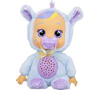 CRY BABIES Goodnight Starry Sky Jenna / Sleepy Time Baby Doll with LED Lights tears, Lullabies and Star Projector Night Light - Bedtime doll for Kids 18M+ age