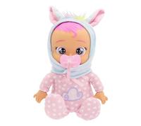 Cry Babies Jenna Tiny Cuddles Plush Baby Doll Cries Real Tears Soft Newborn Style Doll Toy For Kids Age 3 Years and Up