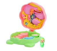 CRY BABIES Little Changers Greeny Collectible capsule in the shape of a Flower that includes a mini Doll, a Pipette and a Leaflet +3 Years