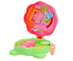CRY BABIES Little Changers Sparky Collectible capsule in the shape of a Flower that includes a mini Doll, a Pipette and a Leaflet +3 Years
