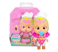 Cry Babies Magic Tears Tropical Beach Babies Lora Collectable Doll that Cries Real Tears - with Swimsuit & 4 Accessories Toy and Gift for Girls and Boys from 3 Years