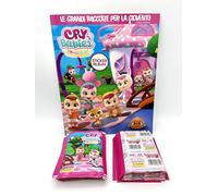 CRY BABIES MAGIC TEARS Blank Starter Album + 50 Sachets of Figures