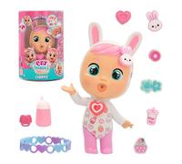 Cry Babies Magic Tears Charmz Surprise Doll - Coney - Mini Doll with 6 Charm Charms, Bracelet & Water-Crying Feature - Collectible Toy for Kids