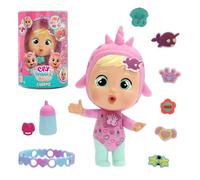 Cry Babies Magic Tears Charmz Surprise Doll - Stella - Mini Doll with 6 Charm Charms, Bracelet & Water-Crying Feature - Collectible Toy for Kids