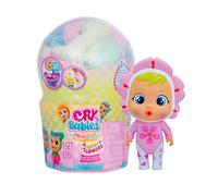 CRY BABIES MAGIC TEARS Happy Flowers | Mini Cry Baby Surprise Doll with 9 Accessories, Real Tears and Smells Like Flowers | Doll for Girls and Boys +3 Years Old