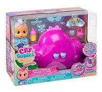 CRY BABIES MAGIC TEARS Jenna's Wardrobe | Mini Doll and Fashion Wardrobe with 16 Accessories and Clothes to Dress up the Jenna Doll | Toy and Gift for Boys and Girls +3 years