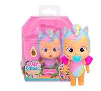 Cry Babies Magic Tears Tropical Beach Babies Jenna Collectable Doll that Cries Real Tears - with Swimsuit & 4 Accessories - Toy and Gift for Girls and Boys from 3 Years