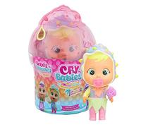 CRY BABIES MAGIC TEARS Tropical Shiny Shells Sandy | Collectible doll that cries Foamy tears with 8 Accessories - Toy for Girls and Boys +3 Years