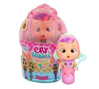 CRY BABIES MAGIC TEARS Tropical Shiny Shells Sia | Collectible doll that cries Foamy tears with 8 Accessories - Toy for Girls and Boys +3 Years