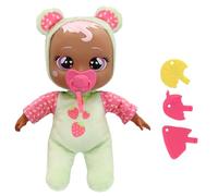 Cry Babies Mealtime Mindy - 29.0 cm Interactive Baby Doll with Real Tears, 15 Sounds & 3 Feeding Accessories