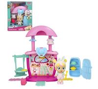Cry Babies Playtime Chloe's Kitchen Playset with Collectible Doll and 4+ Accessories, Dollhouse Accessories, Holiday Toy, Great Gift for Kids Ages 4 5 6+ Years Old