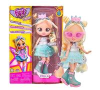 Cry Babies Stella - Collectible Fashion Doll with Long Hair, Fabric Clothes and 9 Accessories-Gift Toy for Girls and Boys Age 3+