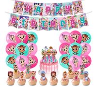 Cry Babies Themed Party Decorations, Balloons and Banners for Boys and Girls, Themed Pull Tab Banner for Kids Parties, Baby Showers, Kids Birthdays, Party Decorations