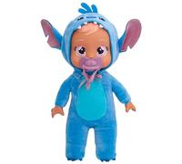 Cry Babies Tiny Cuddles Disney Stitch, Plush baby doll, Tiny Cuddles Inspired By Stitch from Disney, That Cry Real Tears, Toy for Kids Age 18 Months and Up