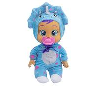 Cry Babies Tiny Cuddles Tina - 9 inch Baby Doll, Cries Real tears. Blue