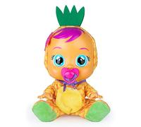 CRY BABIES Tutti Frutti Pia | Interactive Baby Doll with Real Tears & Pineapple Fruit Scented Pyjamas - Toys & lifelike baby doll for kids +18 Months