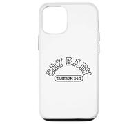 Cry Baby Design, Tantrum 24:7 Drama Queen Retro Varsity Case for iPhone 12/12 Pro