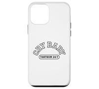 Cry Baby Design, Tantrum 24:7 Drama Queen Retro Varsity Case for iPhone 12 mini