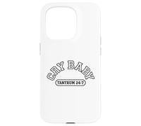 Cry Baby Design, Tantrum 24:7 Drama Queen Retro Varsity Case for iPhone 15 Pro