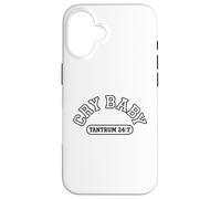 Cry Baby Design, Tantrum 24:7 Drama Queen Retro Varsity Case for iPhone 16