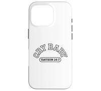 Cry Baby Design, Tantrum 24:7 Drama Queen Retro Varsity Case for iPhone 16 Pro