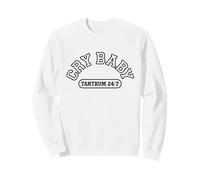 Cry Baby Design, Tantrum 24:7 Drama Queen Retro Varsity Sweatshirt