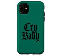 CRY BABY Old English Design Case for iPhone 11