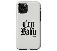 CRY BABY Old English Design Case for iPhone 11 Pro