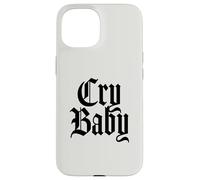 CRY BABY Old English Design Case for iPhone 15