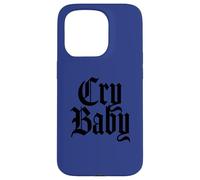 CRY BABY Old English Design Case for iPhone 15 Pro