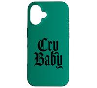 CRY BABY Old English Design Case for iPhone 16