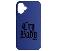 CRY BABY Old English Design Case for iPhone 16 Plus