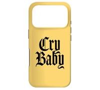 CRY BABY Old English Design Case for iPhone 17 Pro