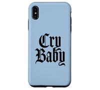 CRY BABY Old English Design Case for iPhone XS Max