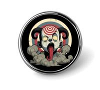 Cry in The Hell Round Badge Pin Printed Brooch Pins | Funny Button Badges Decorative Clothing Accessory Gifts for Backpack Hat