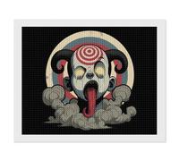 Cry in The Hell Round Diamond Art Painting Kits