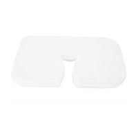 Cryfokt 100pcs Disposable Pillow Cover Soft Absorbent Fabric for Spa and Massage Rooms 35 X 28cm