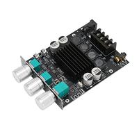 Cryfokt 100Wx2 Power Amplifier Board DC12-24V Two-Channel Reliable Subwoofer Amplifier Module with Overheat Protection for Audiophiles and Music Lovers 20W-200W Speaker, 4-8Q Home Theater System